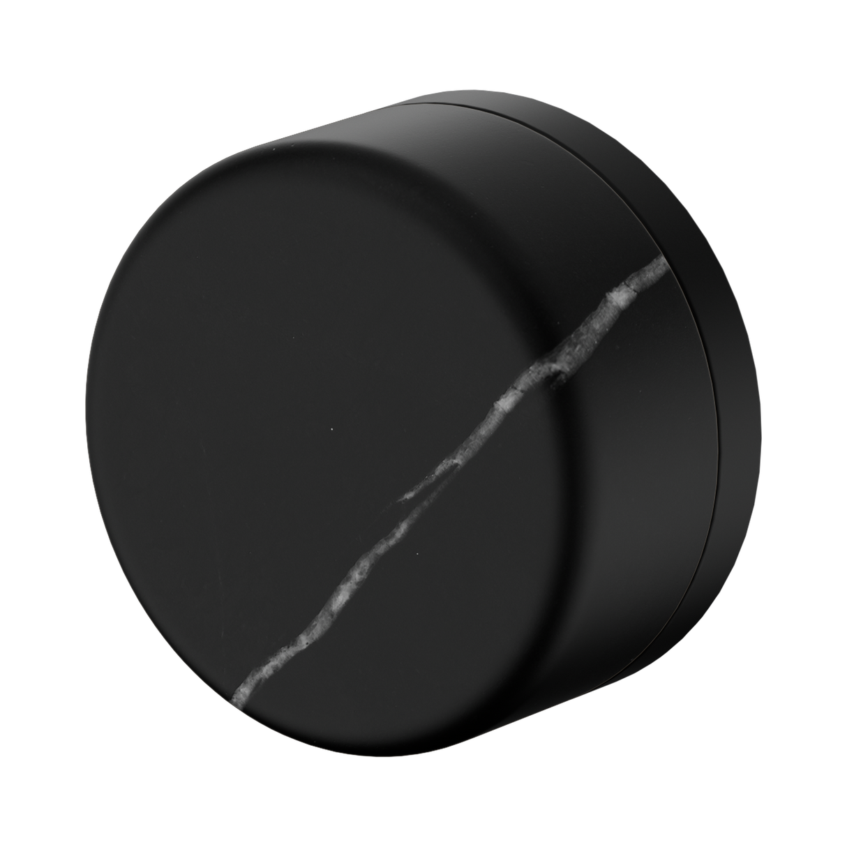 An image of Nero Tapware's Serenity Progressive Shower Mixer With Marquina Black Handle Matt Black