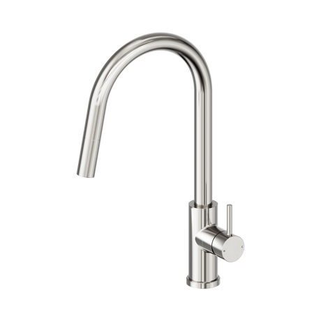 An image of Nero Tapware Dolce II Pull Out Sink Mixer Brushed Nickel