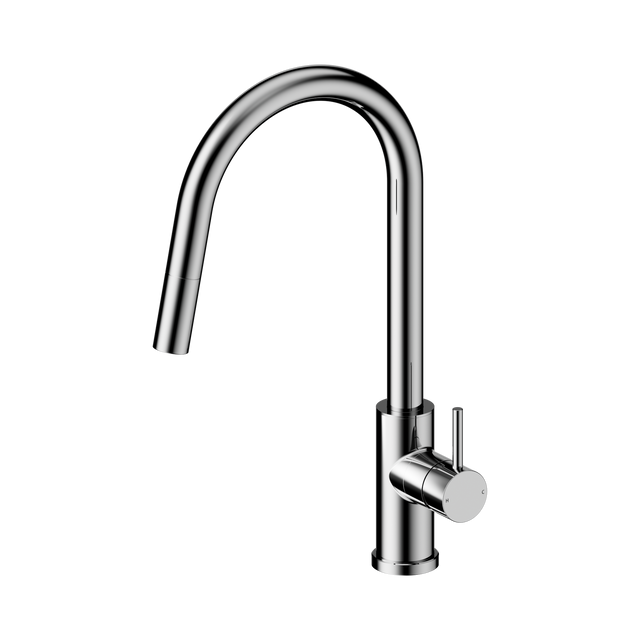 An image of Nero Tapware Dolce II Pull Out Sink Mixer Chrome