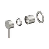 An image of Nero Tapware Dolce II Shower Mixer Trim Kits ONLY Brushed Nickel