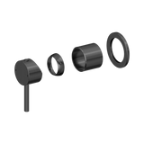 An image of Nero Tapware Dolce II Shower Mixer Trim Kits ONLY Gun Metal
