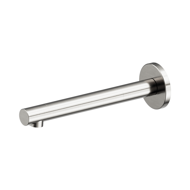 An image of Nero Tapware Dolce II Basin/Bath Spout Only Brushed Nickel