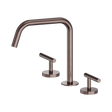 An image of Nero Tapware Mecca Bath/Kitchen Set Edge Spout II Brushed Bronze