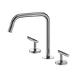An image of Nero Tapware Mecca Bath/Kitchen Set Edge Spout II Chrome