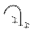 An image of Nero Tapware Mecca Bath/Kitchen Set Arc Spout Chrome