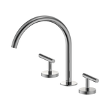 An image of Nero Tapware Mecca Bath/Kitchen Set Arc Spout Chrome
