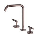 An image of Nero Tapware Mecca Bath/Kitchen Set Edge Spout Brushed Bronze