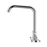 An image of Nero Tapware Mecca Bath/Kitchen Set Edge Spout Chrome