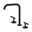 An image of Nero Tapware Mecca Bath/Kitchen Set Edge Spout Matte Black