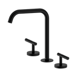 An image of Nero Tapware Mecca Bath/Kitchen Set Edge Spout Matte Black