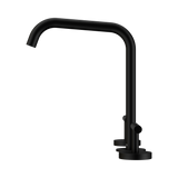 An image of Nero Tapware Mecca Bath/Kitchen Set Edge Spout Matte Black