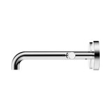 An image of Nero Tapware Mecca Wall Basin/Bath Set 185mm Offset Spout Chrome