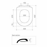 Caroma Urbane II Toilet Seat