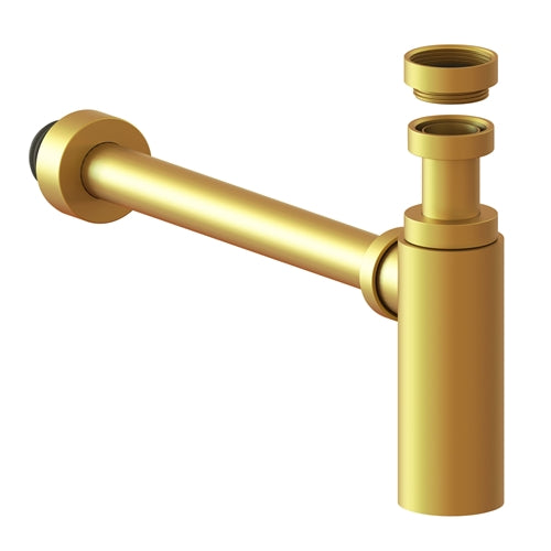 32/40mm Bottle Trap Polished Brass