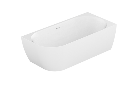 Glacier Acrylic Left Corner Bath 1700