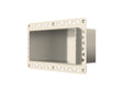 An image of Foot Anook® Shower Niche Brushed Nickel 