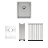 Hana 27L Single Kitchen Sink Kit