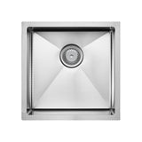 Hana Anti-Scratch 32L Single Kitchen Sink Kit, Stainless Steel