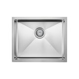 Hana Anti-Scratch 40L Single Kitchen Sink Kit, Stainless Steel