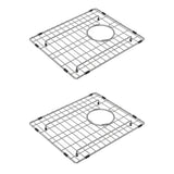 Hana 27L/27L Double Kitchen Sink Kit, Stainless Steel