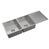 Hana 29L/29L Double Kitchen Sink with Drainer