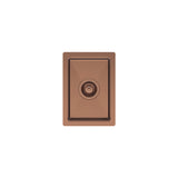 Hana 10L Single Kitchen Sink, Brushed Copper