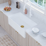 Olivia Single Butler Sink, Large