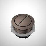 Caroma Bezel/Button Round Metal Brushed Bronze