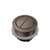 Caroma Bezel/Button Round Metal Brushed Bronze