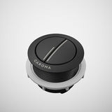Caroma Bezel/Button Round Metal Matte Black