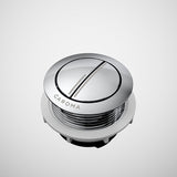 Caroma Bezel/Button Round Metal Chrome