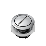 Caroma Bezel/Button Round Metal Chrome