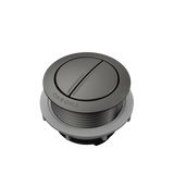 Caroma Bezel/Button Round Metal Gun Metal