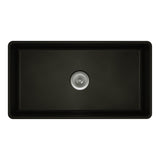 Benson Single Butler Sink, Large, Matt Black