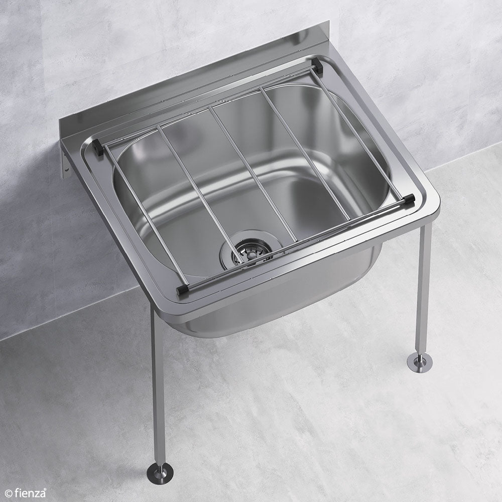 Cleaners Sink with Floor Legs Kit