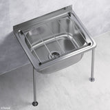 Cleaners Sink with Floor Legs Kit