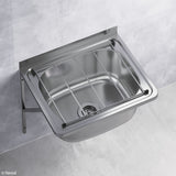Cleaners Sink with Wall Brackets Kit
