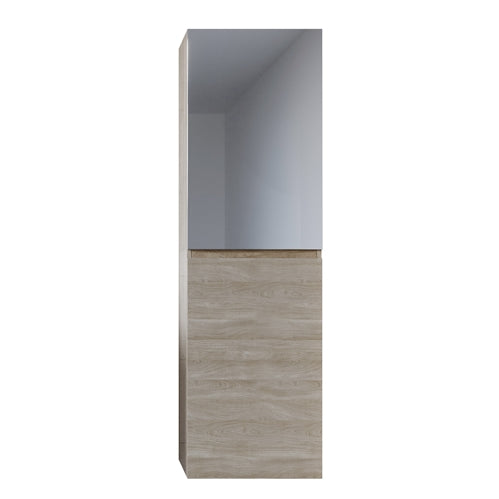 Lincoln Mirror Tallboy 450mm Wall Hung Gold Collection
