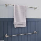 Lillian Towel Rail Brushed Nickel