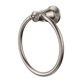 Lillian Towel Ring Brushed Nickel