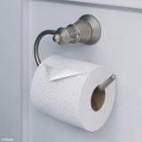 Lillian Toilet Roll Holder Brushed Nickel