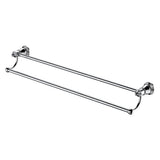 Lillian Double Towel Rail Chrome
