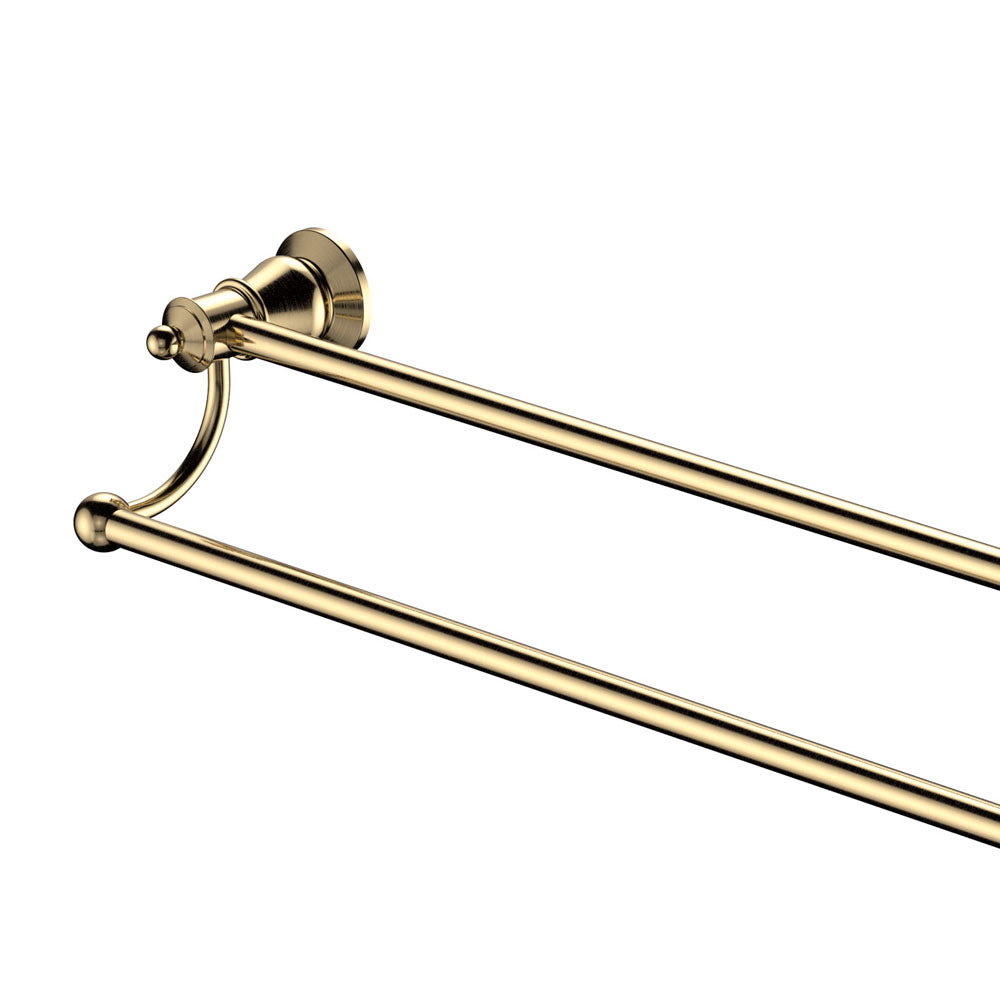 Lillian Double Towel Rail Urban Brass
