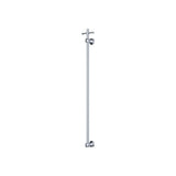 Lillian Vertical Heated Towel Rail 93 x 1000mm Chrome