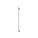 Lillian Vertical Heated Towel Rail 93 x 1000mm Brushed Nickel