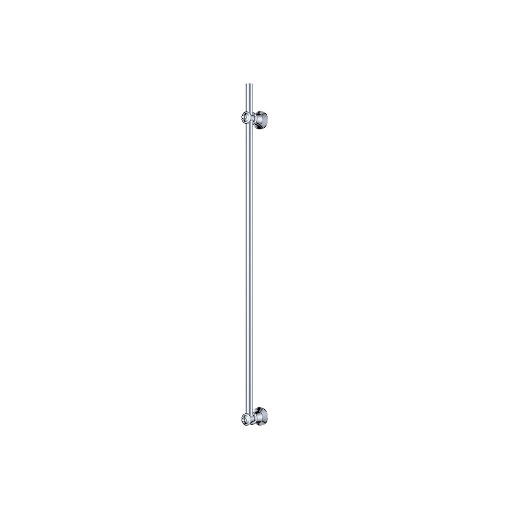 Lillian Vertical Heated Towel Rail 93 x 1000mm Chrome