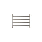 Lillian Heated Towel Rail 600 x 450mm Brushed Nickel