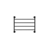 Lillian Heated Towel Rail 600 x 450mm Matt Black