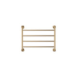 Lillian Heated Towel Rail 600 x 450mm Urban Brass