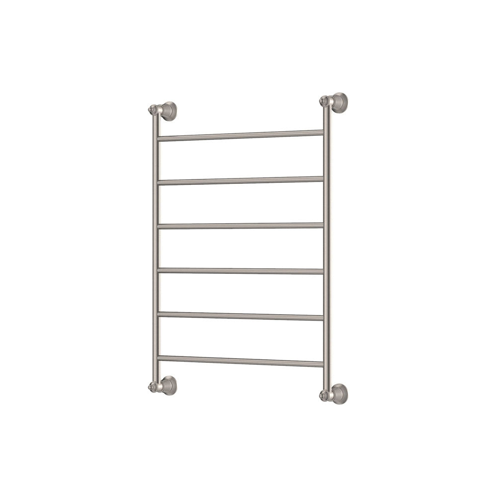 Lillian Heated Towel Rail 600 x 800mm Brushed Nickel